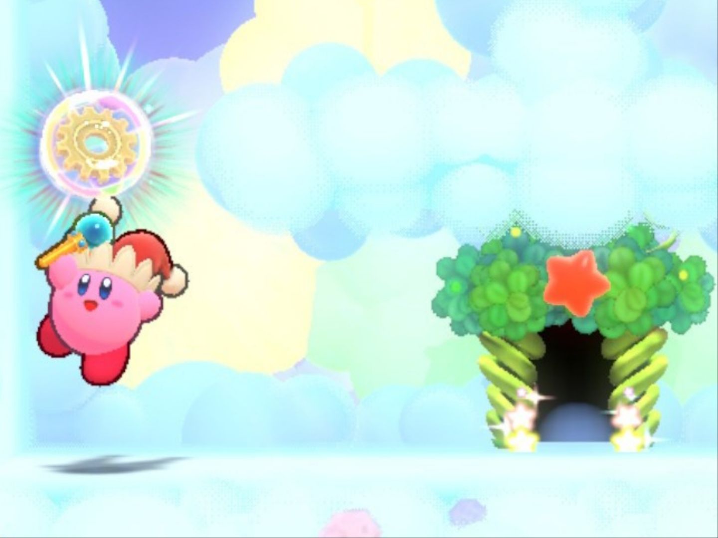 Kirby's Return To Dream Land Deluxe Nutty Noon Stage Three Second Energy Sphere