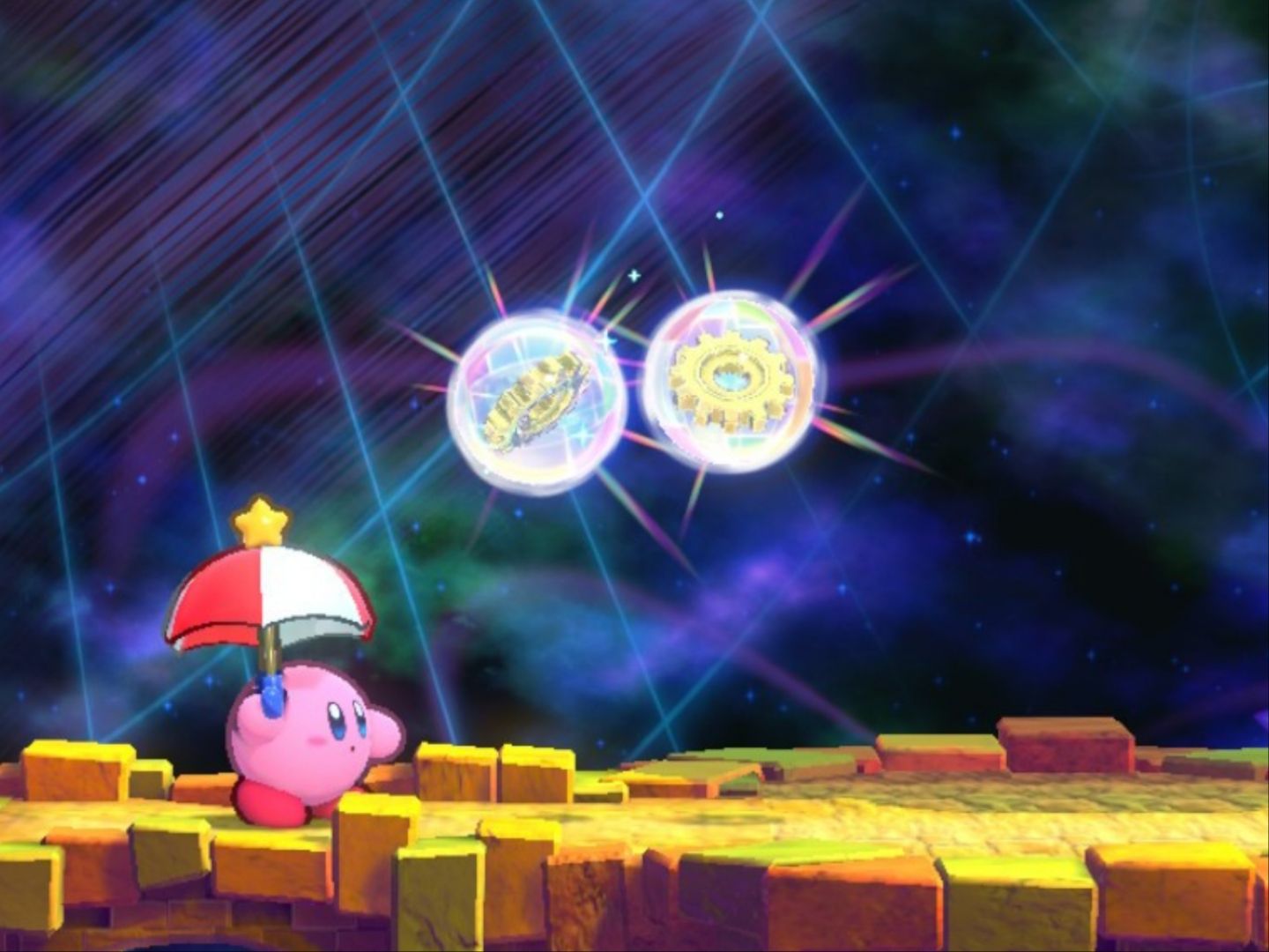 Kirby's Return To Dream Land Deluxe Nutty Noon Stage Two Last Two Energy Spheres