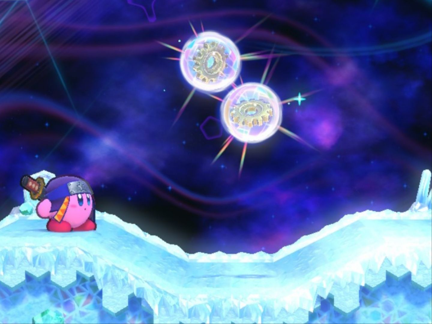 Kirby's Return To Dream Land Deluxe White Wafers Stage Two Last Energy Spheres