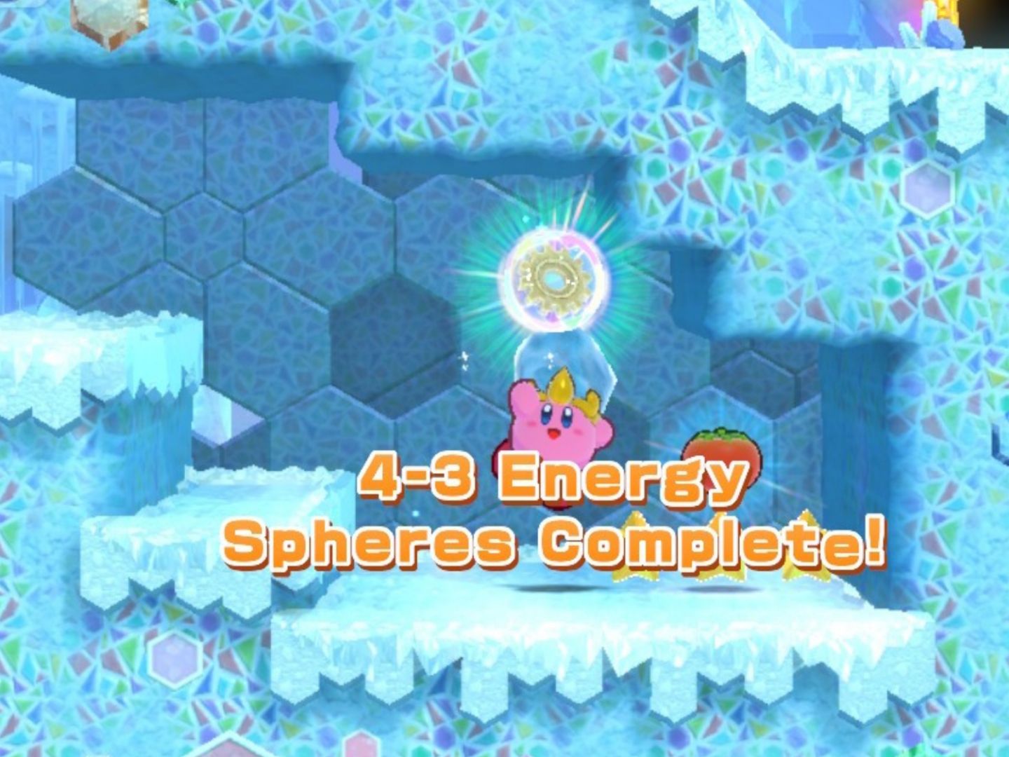 Kirby White Wafers Stage Three Final Energy Sphere