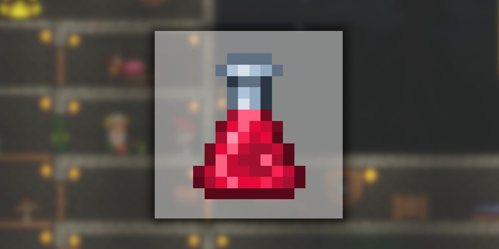 The Best Healing Items In Terraria   Lesser Healing Potion 