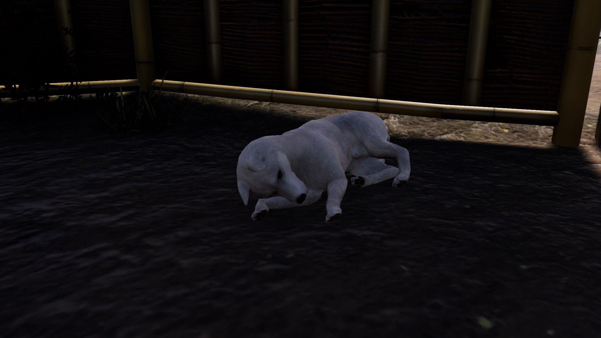 Like A Dragon Ishin, A very sad dog