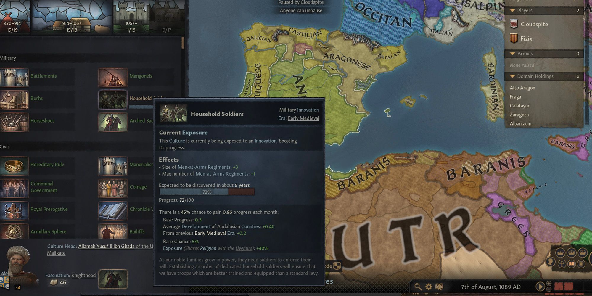 crusader kings 3 increase innovation speed