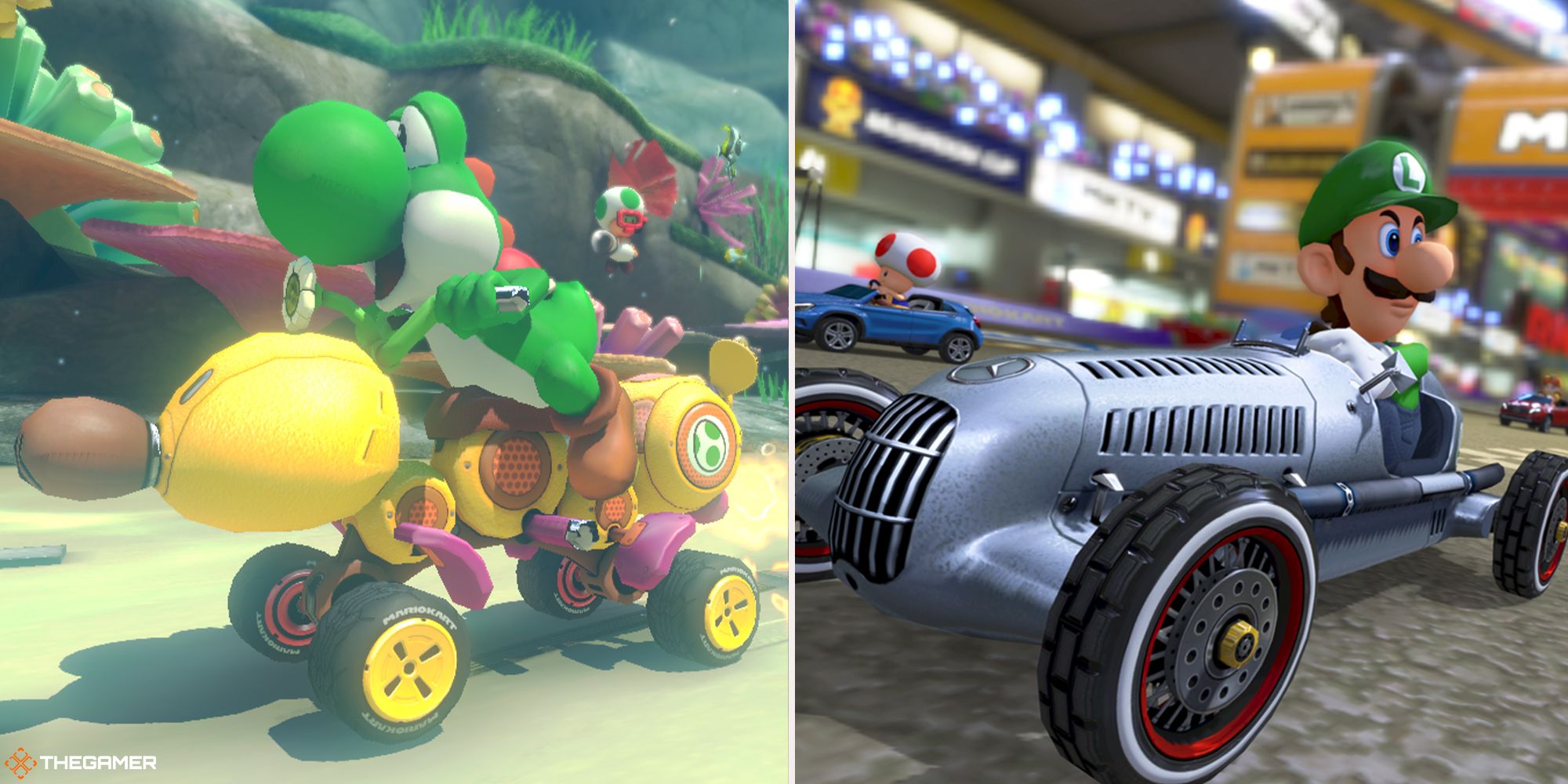 Mario Kart 8 Deluxe - Wild Wiggler and Mercedes Karts best vehicle mario kart 8
