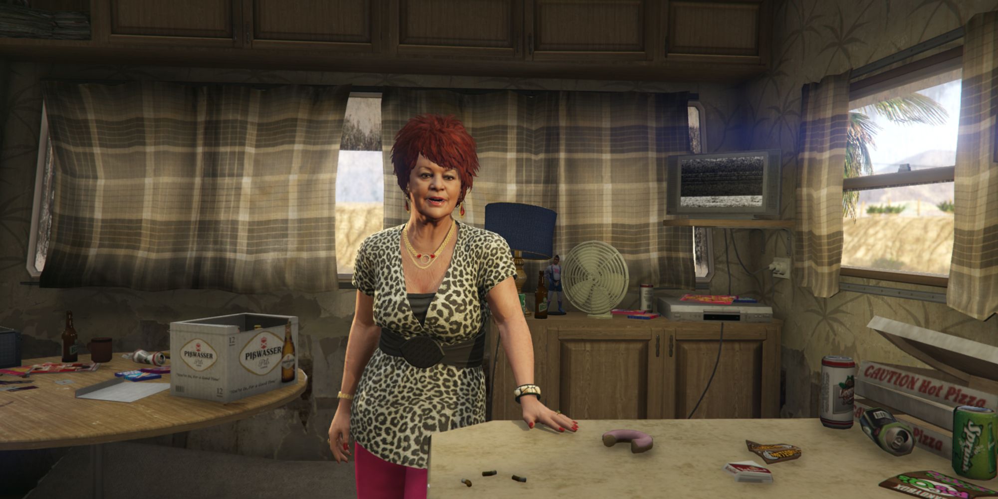 Meeting Mrs. Phillips in a Strangers and Freaks Mission in GTA V