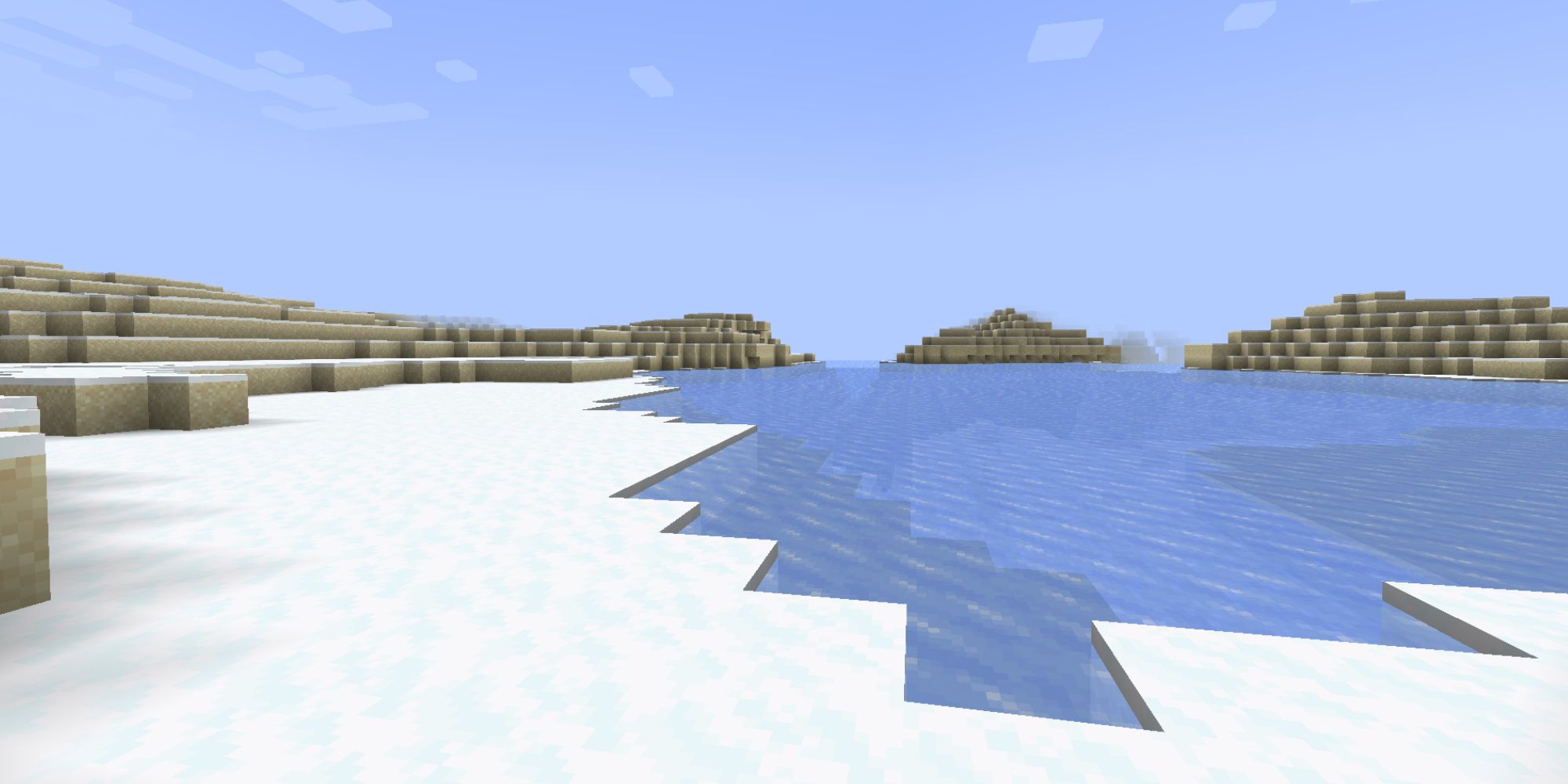 Minecraft Snowy Beach Biome