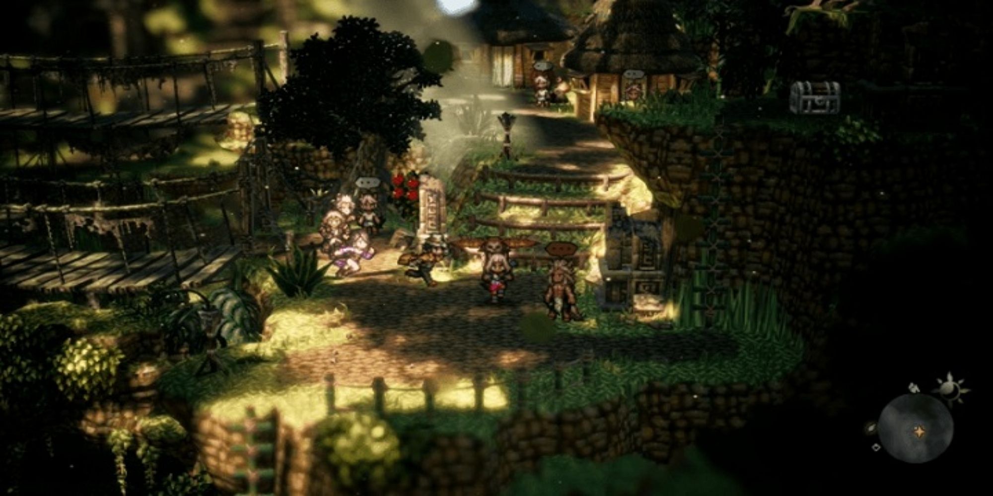 at the conclusion of Ghormf! mission in Octopath Traveler 2