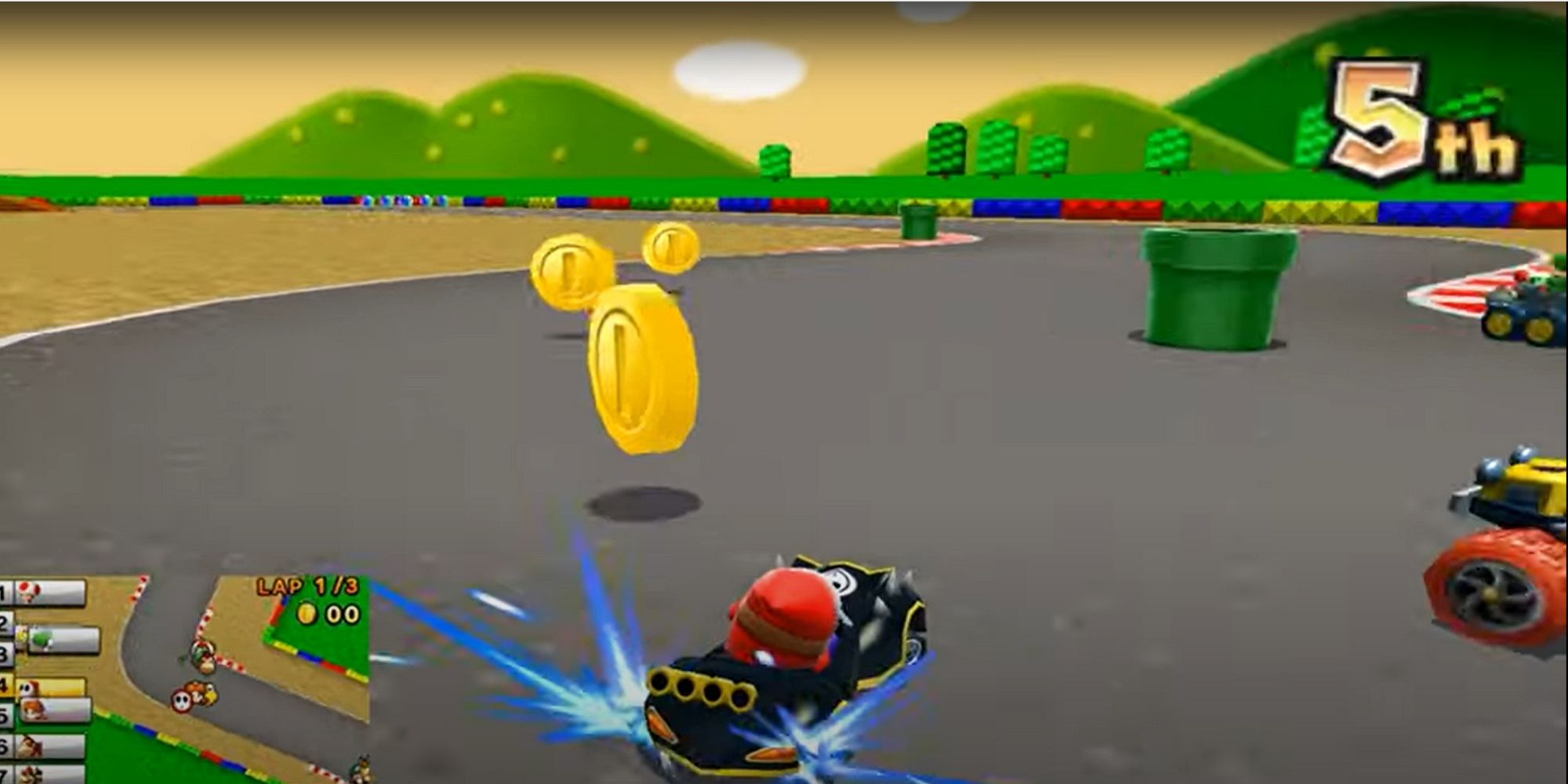 Shy Guy in Mario Kart 7 (3DS)