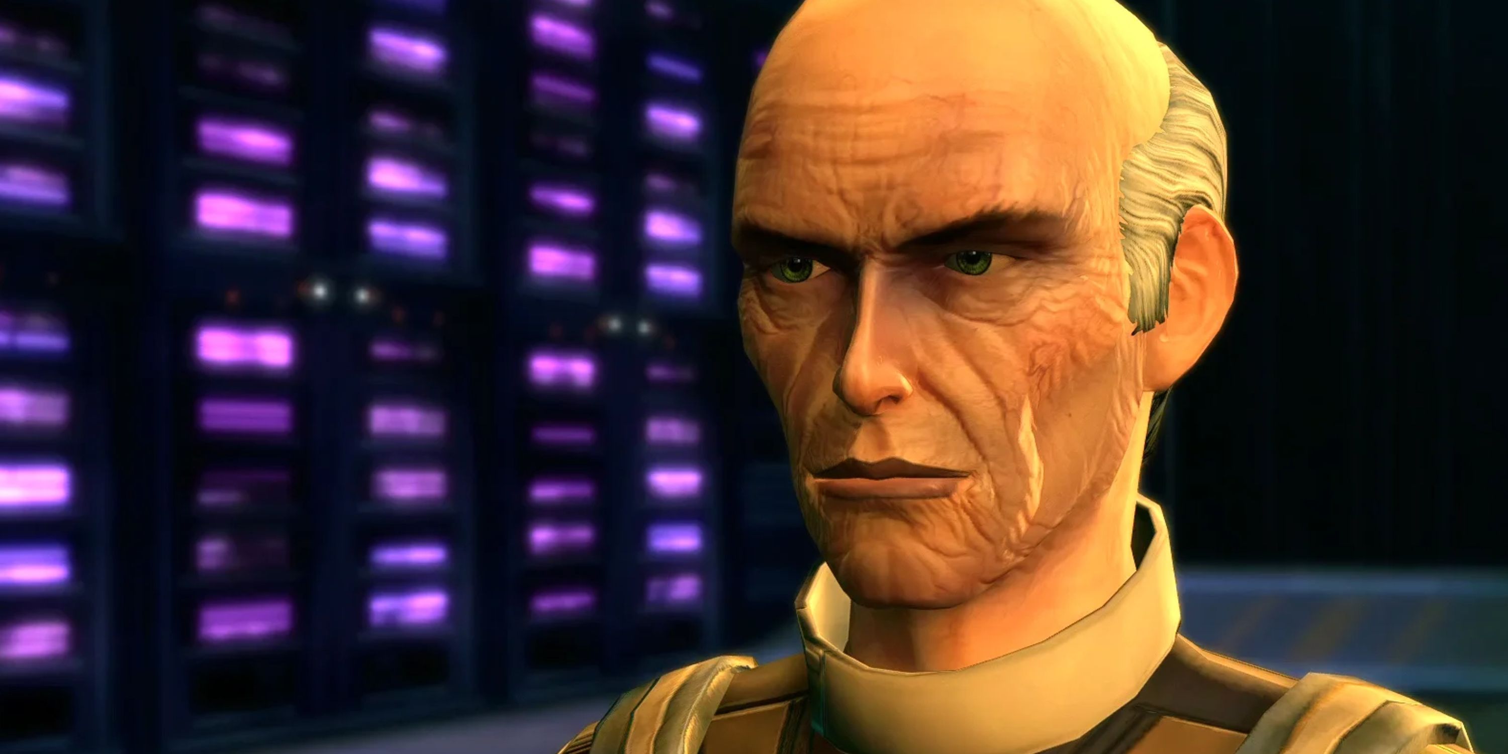The Republic scientist Nasan Godera, from Star Wars: The Old Republic