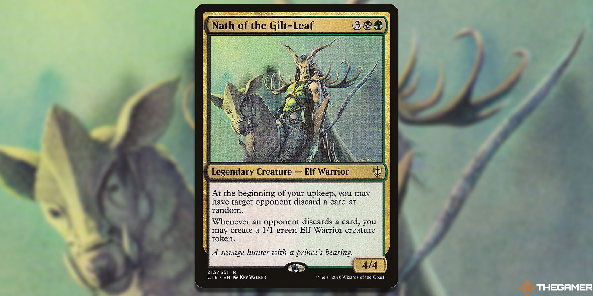 Nath of the Gilt-Leaf MTG Card