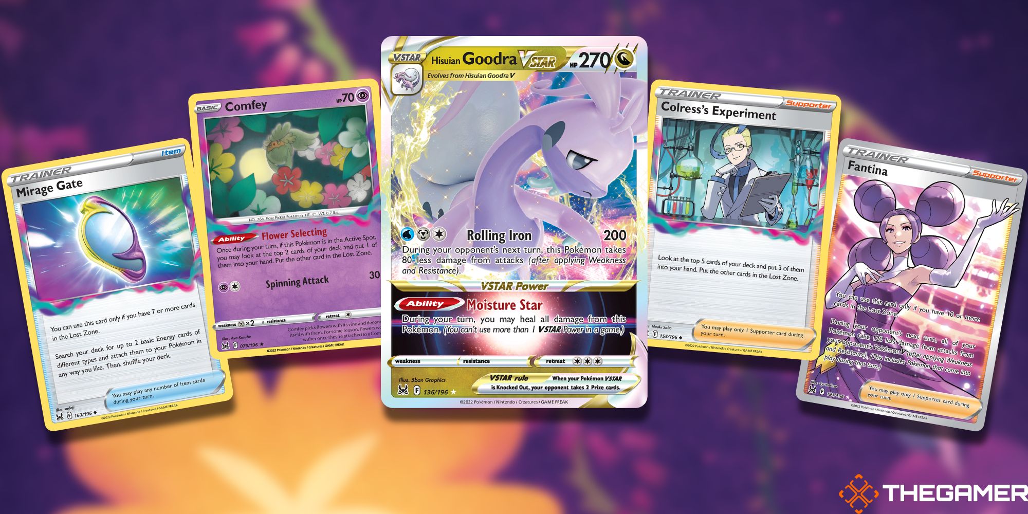 Deck Pokémon Dragão + Água c/ Goodra de Hisui-V