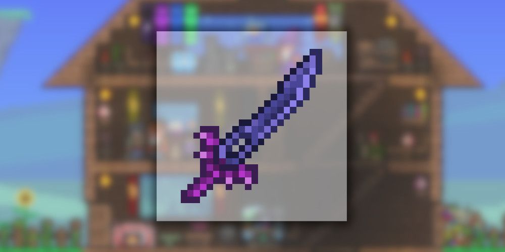 Nights Edge Sword From Terraria