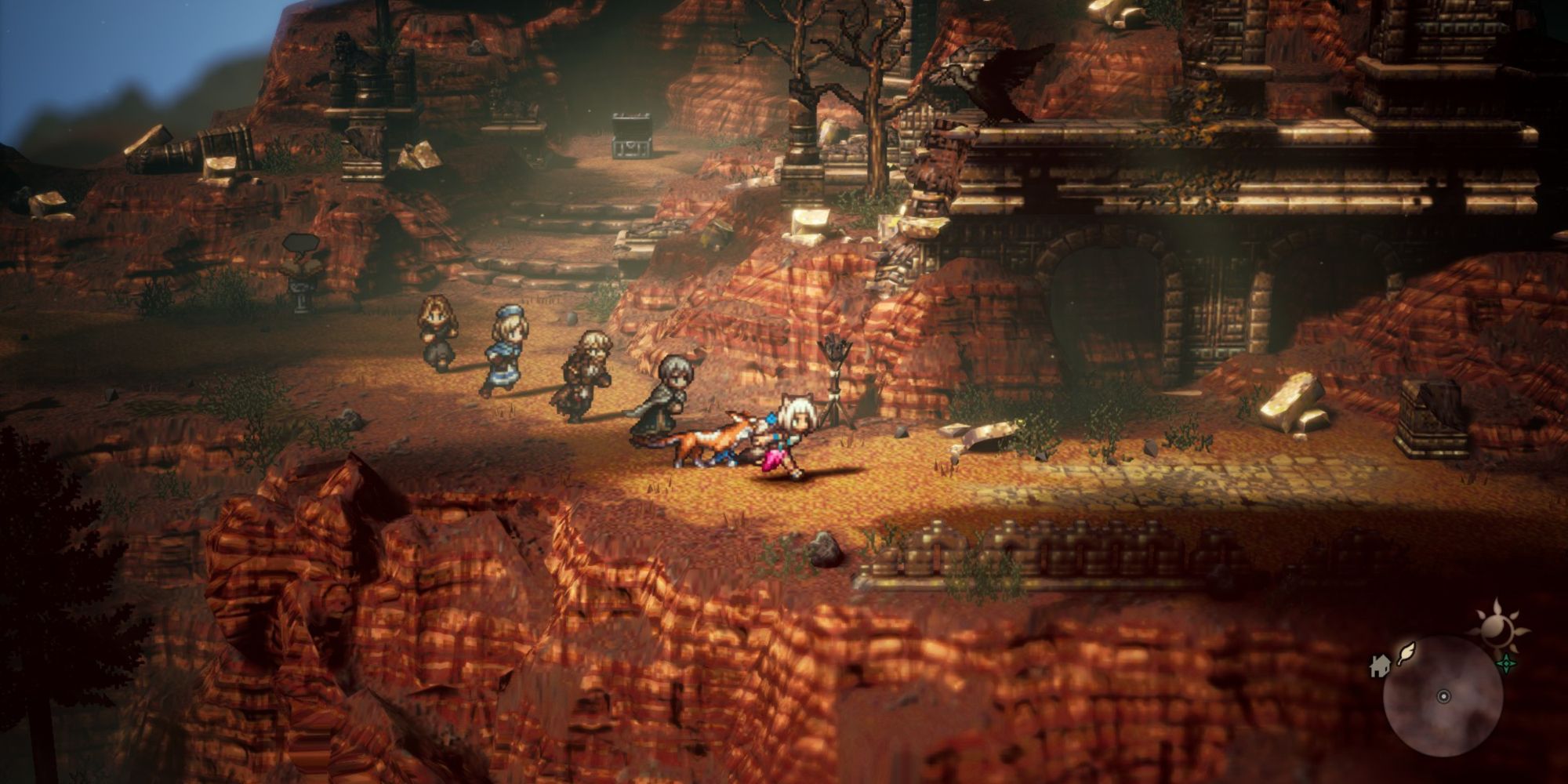 Octopath Traveler 2 - Изучение заброшенного пути