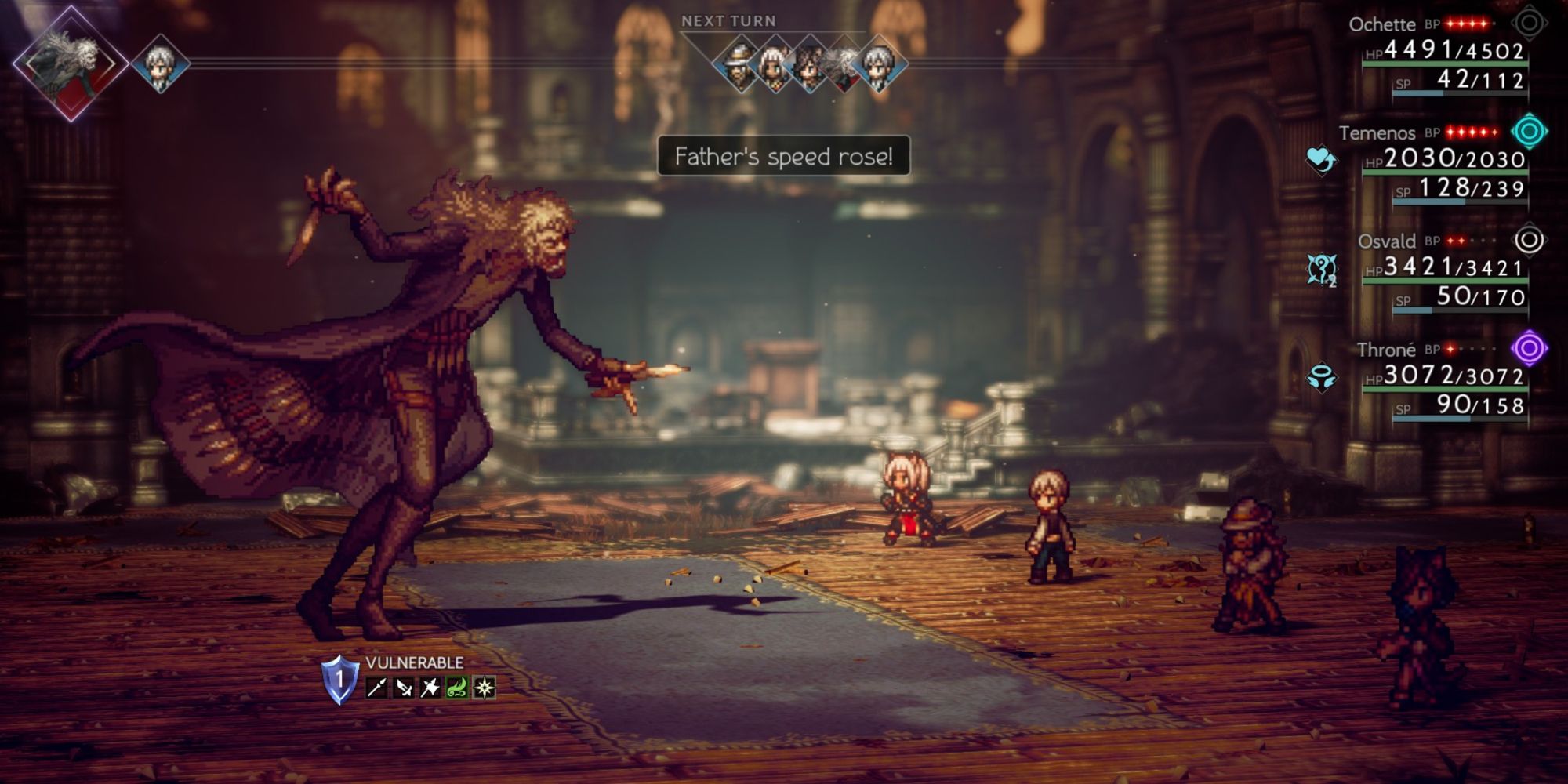 How To Beat Father In Octopath Traveler 2