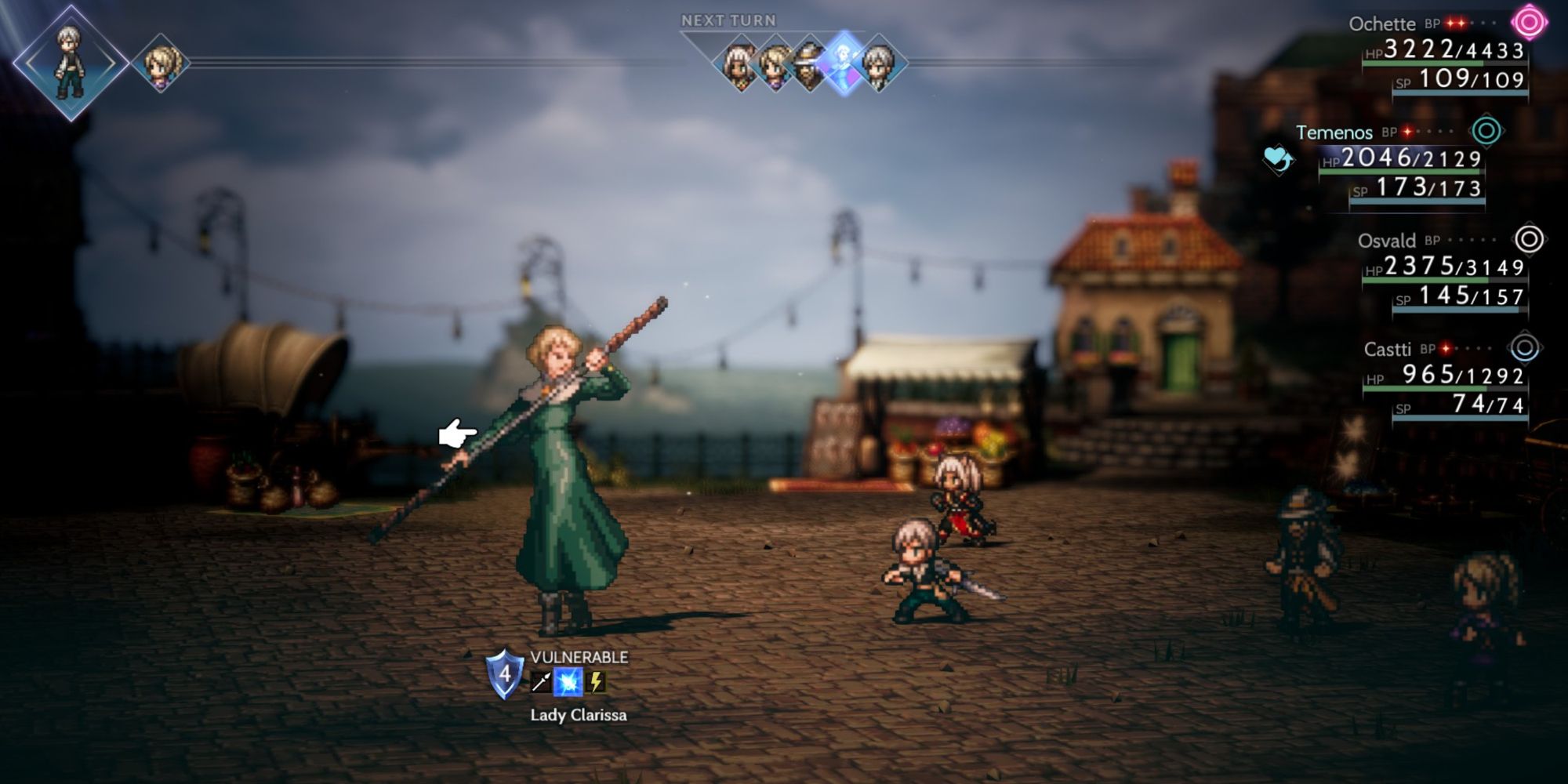 Octopath Traveler 2 - Боевая леди Кларисса