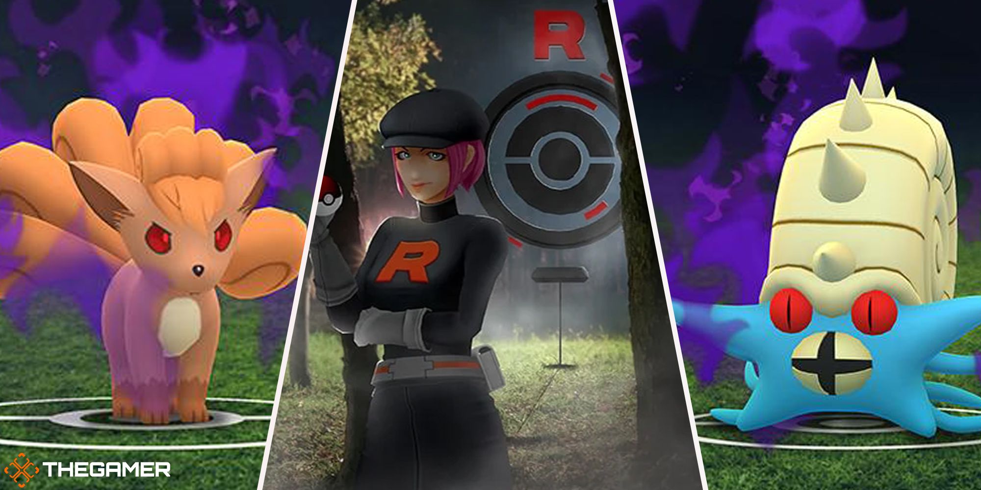 Pokemon Go - Team Go Rocket Grunt and shadow pokemon