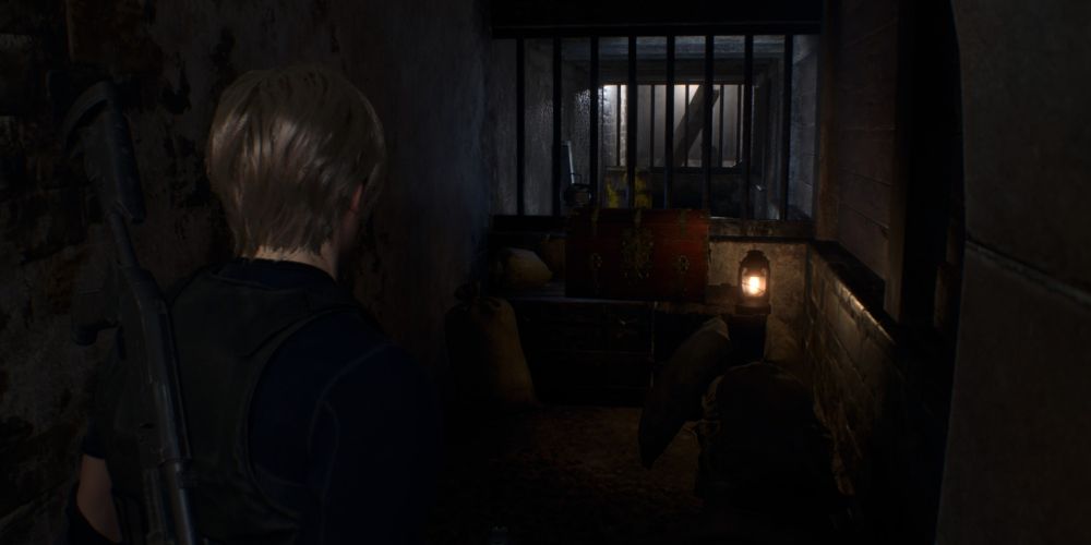 the chest hidden in the sun and moon doors maze in resident evil 4 remake
