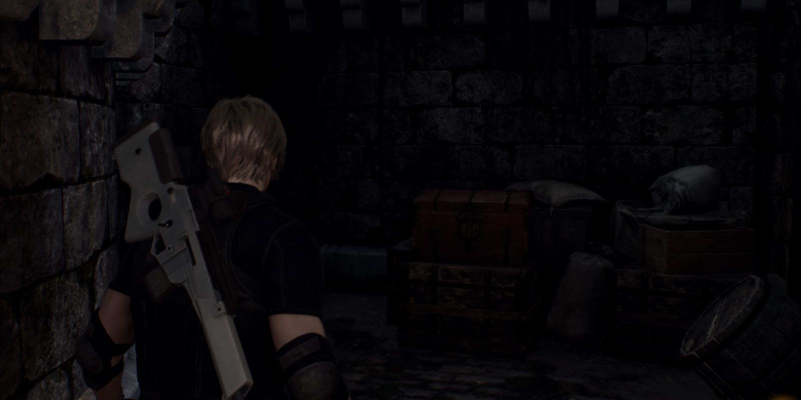 the treasure in the castle walls in resident evil 4 remake