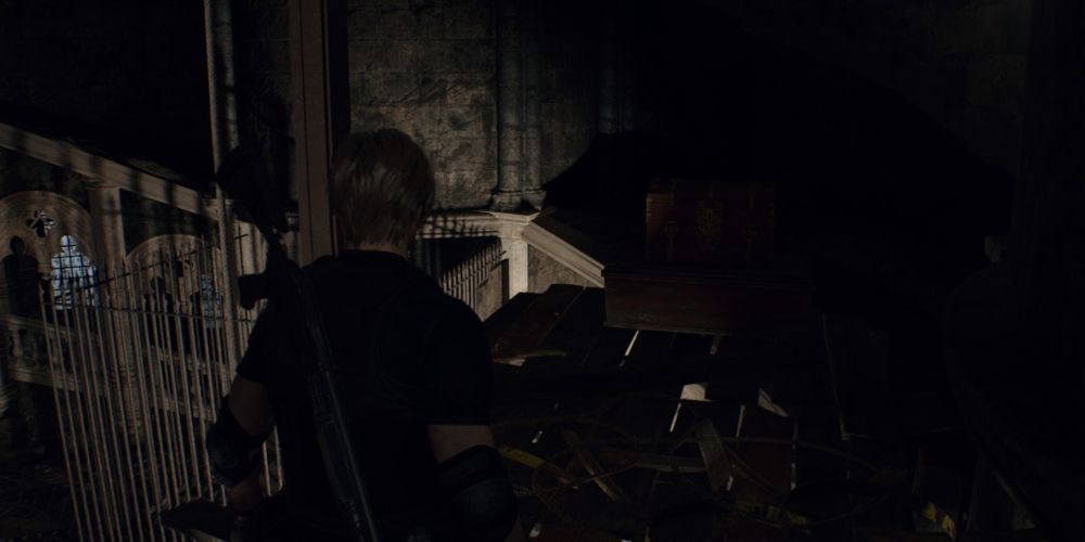 the second treasure chest inside the clock tower in resident evil 4 remake