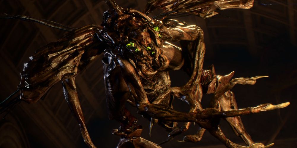 a novistador human-insect hybrid in resident evil 4 remake
