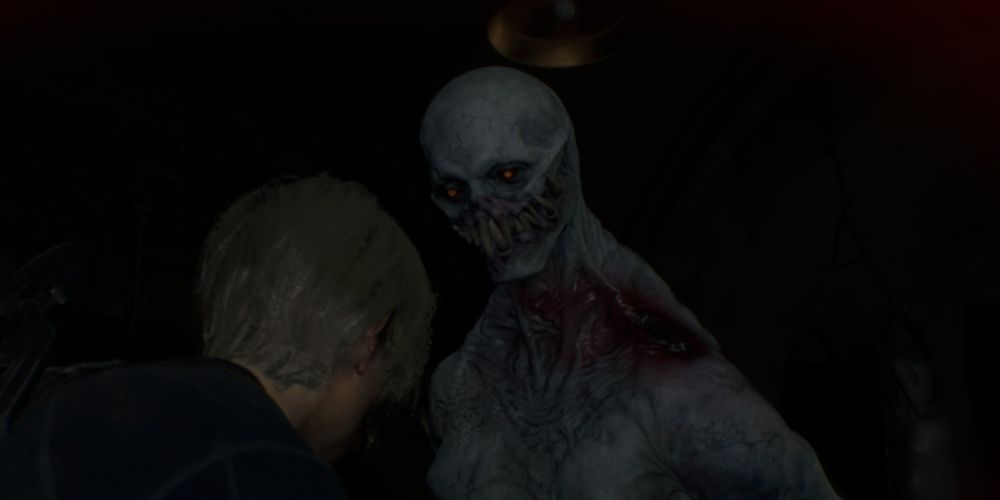 Leon Kennedy trifft im Remake von „Resident Evil 4“ auf einen Regenerierer