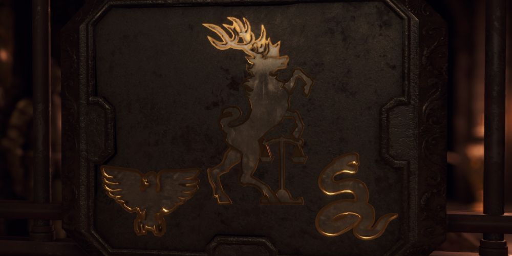 the deer, bird, and snake symbols in the Castle Salazar treasury in Resident Evil 4 Remake