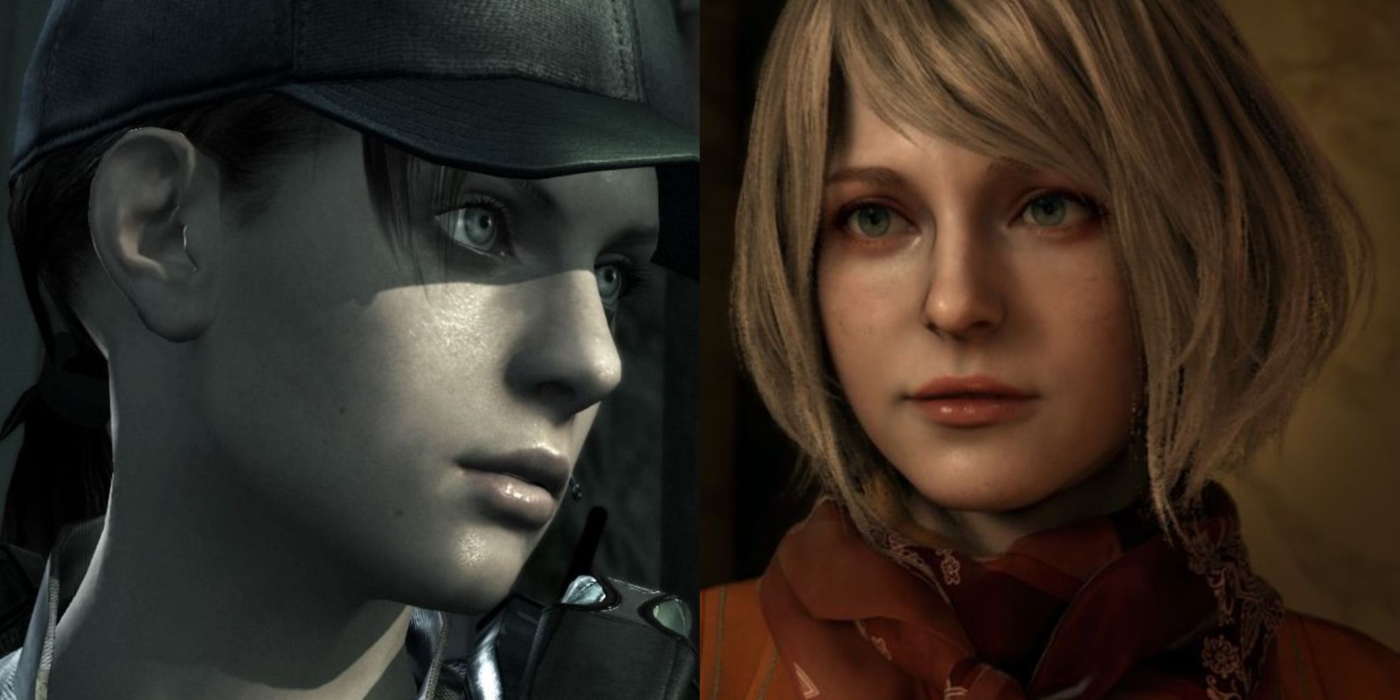 Is there a lore reason why Jill and Claire look younger in Death