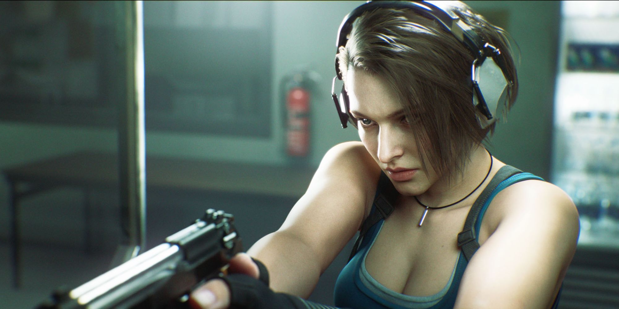 Jill Valentine in Death Island.