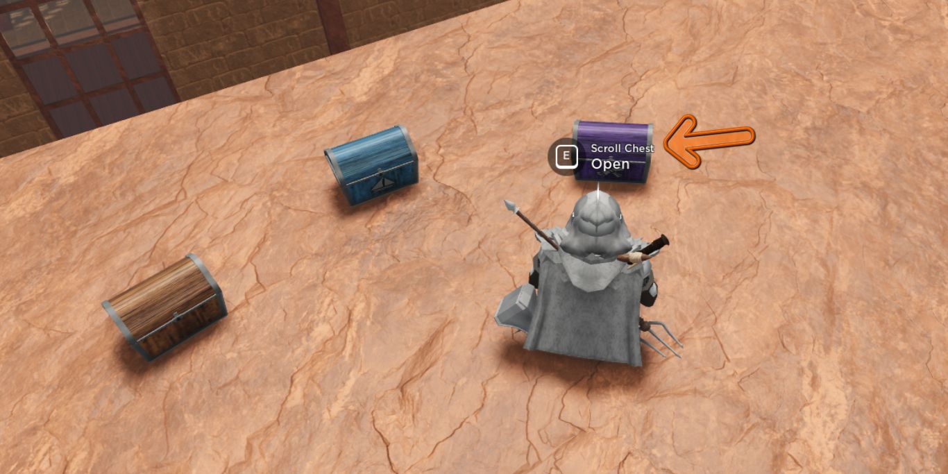 Roblox Сундук со свитками Arcane Odyssey в Равенне