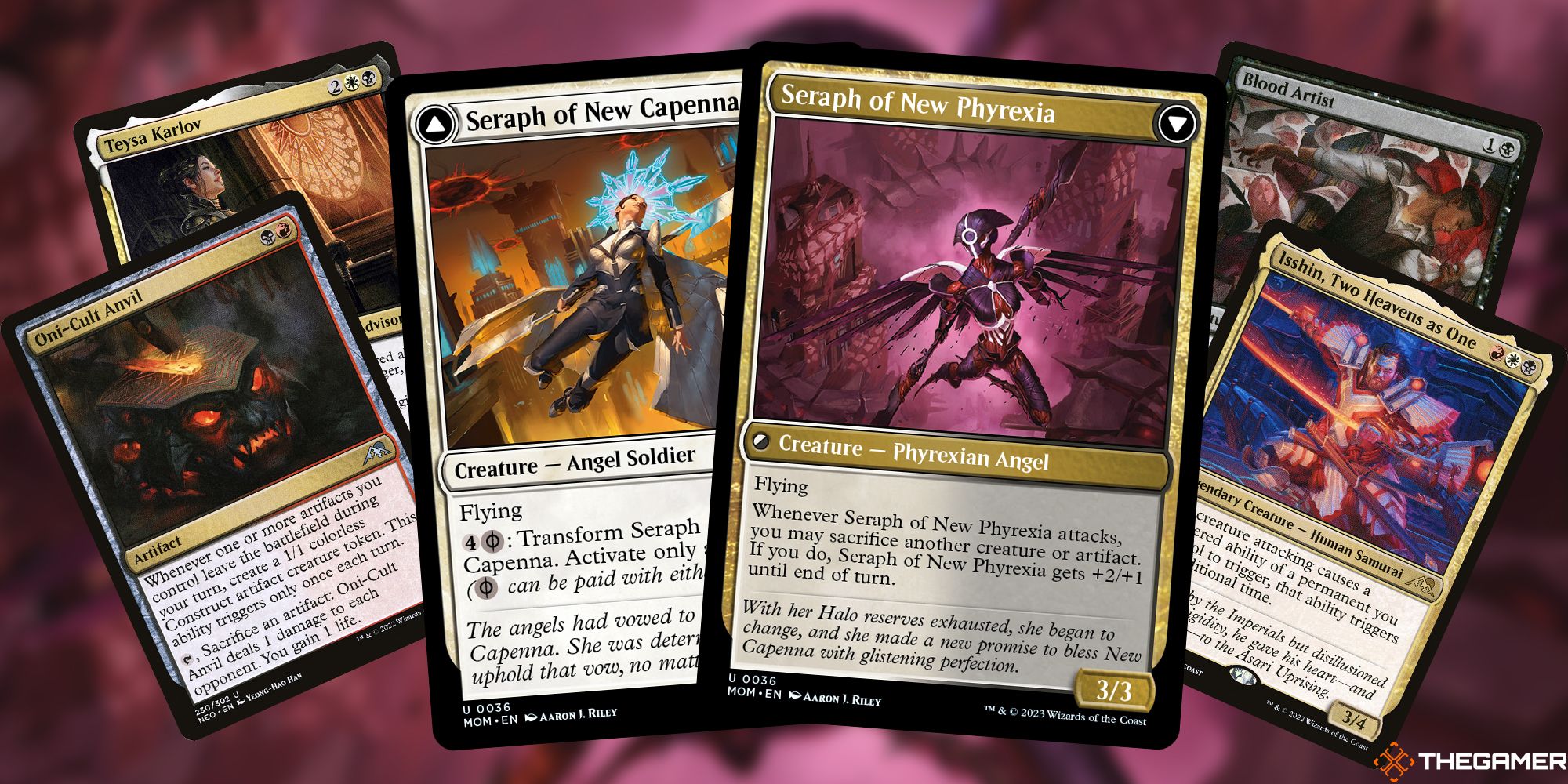Seraph Of New Capenna//Seraph Of New Phyrexia Spoiler For MTG's March ...