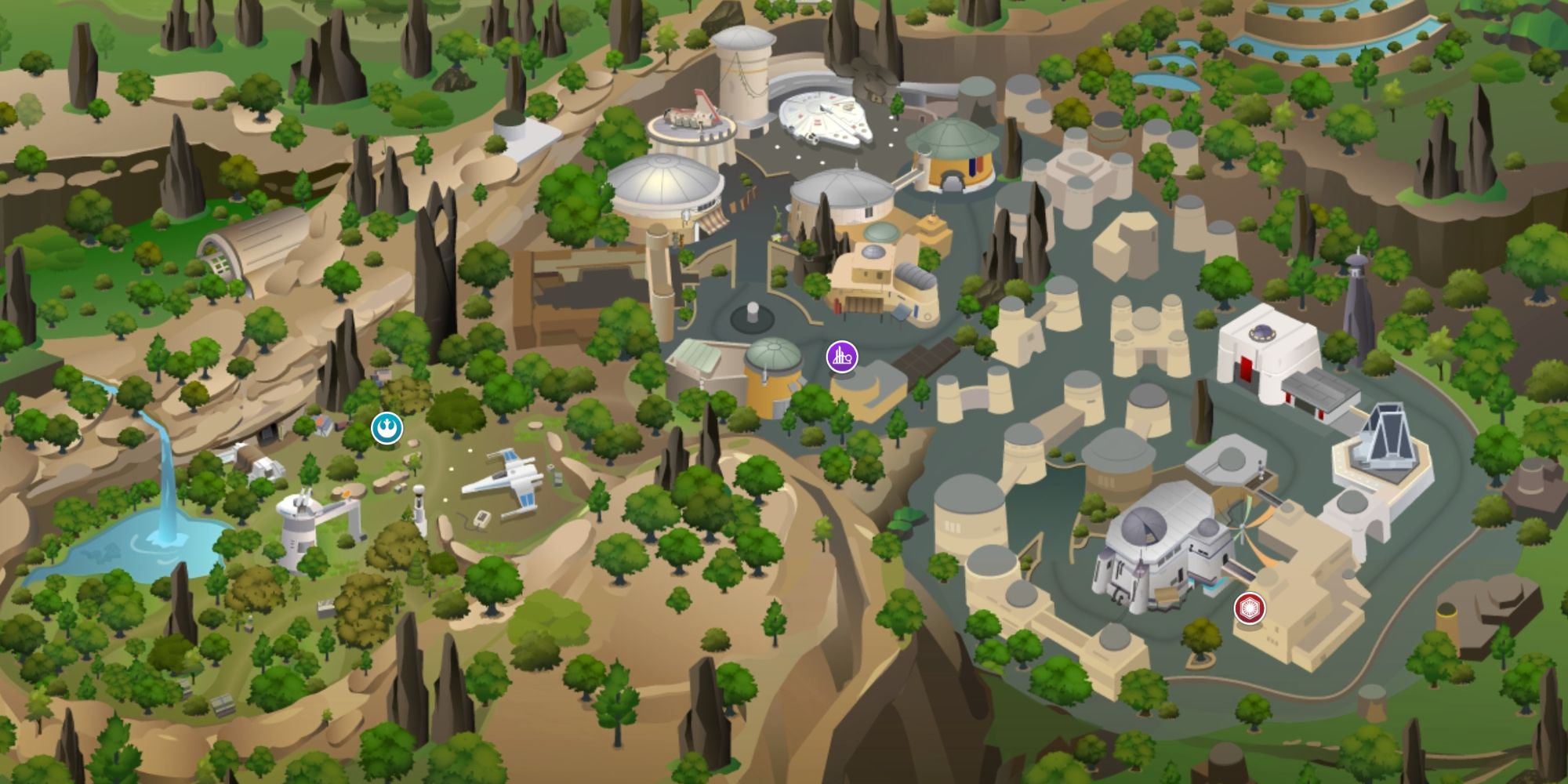 Sims 4 World Map Batuu