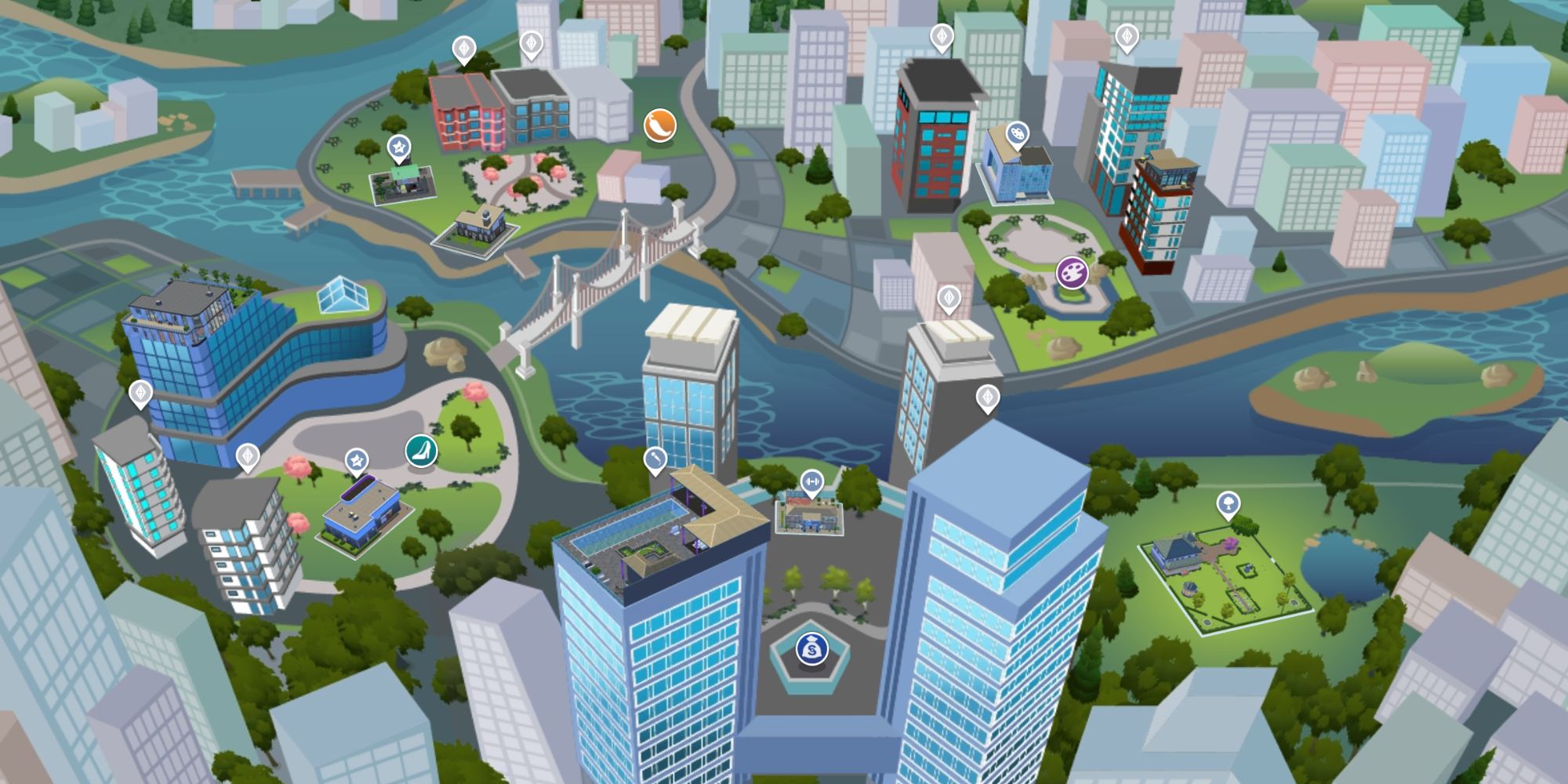 Sims 4 World Map San Myshuno