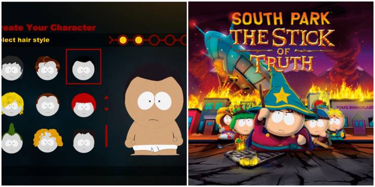 South Park The Stick Of Truth - Creating the new kid and boxart