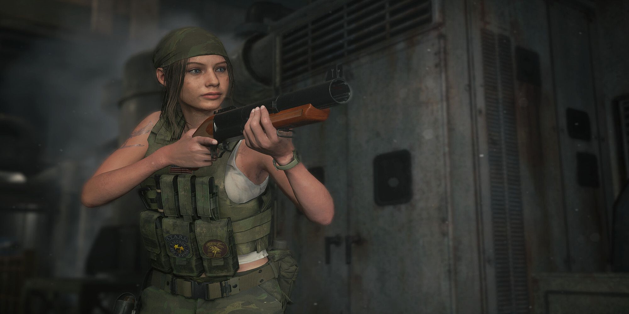 A screenshot of Military Claire.