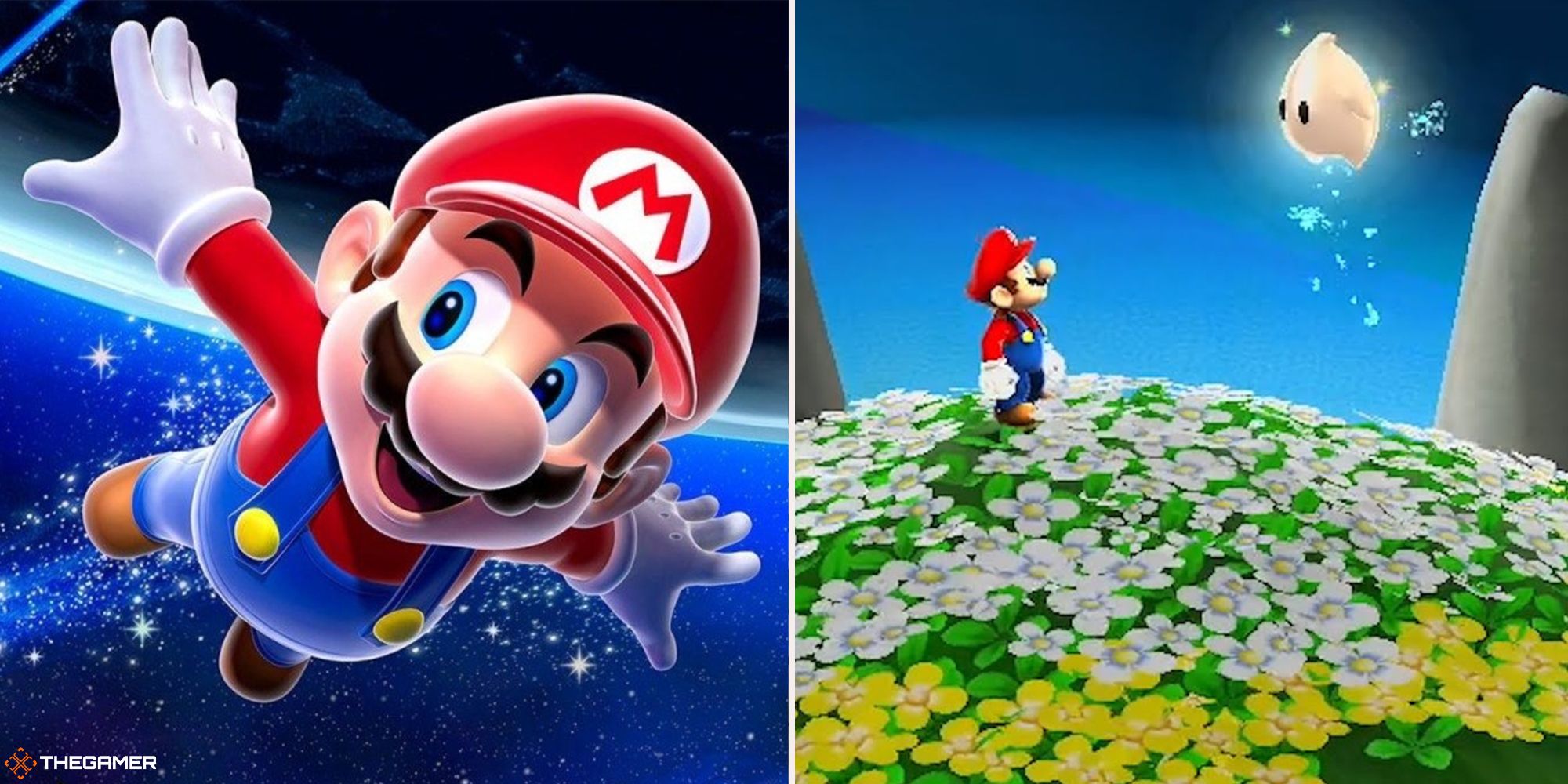 Super Mario Galaxy promo images