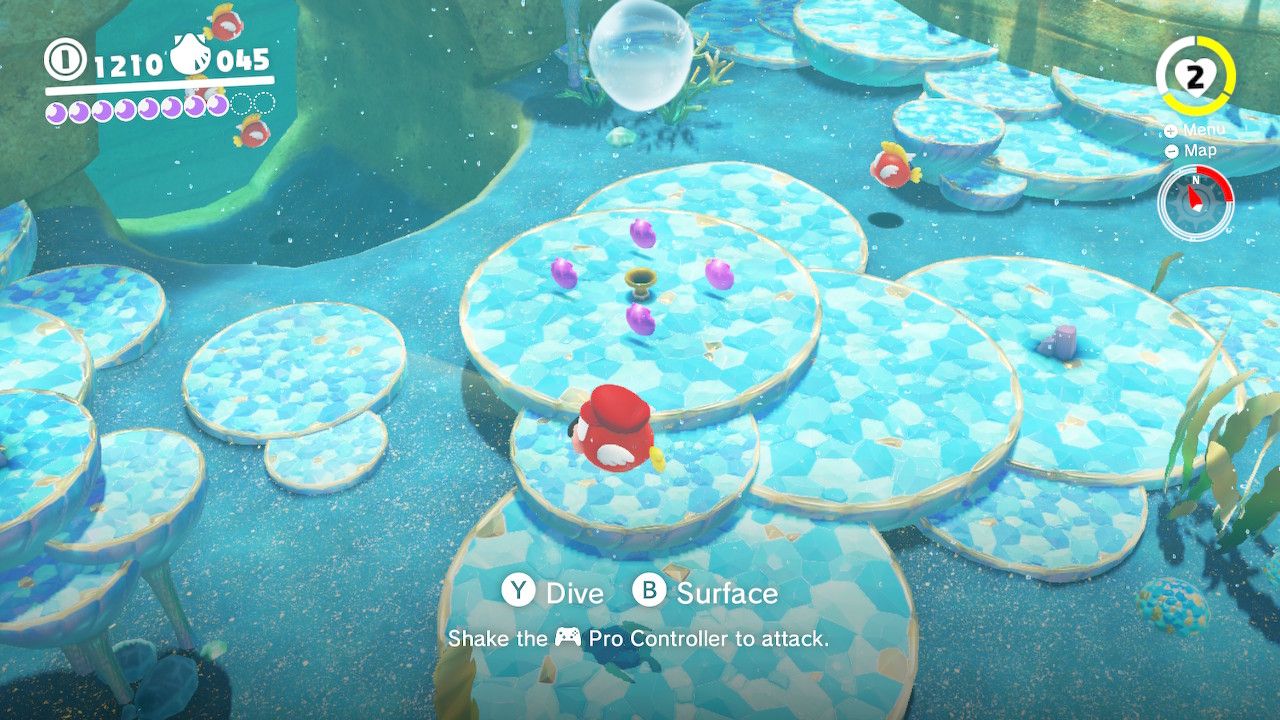 How To Find Every Seaside Kingdom Purple Coin In Super Mario Odyssey