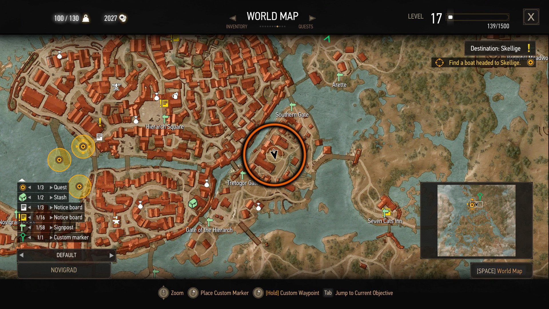 The witcher 3 map quest objectives фото 43