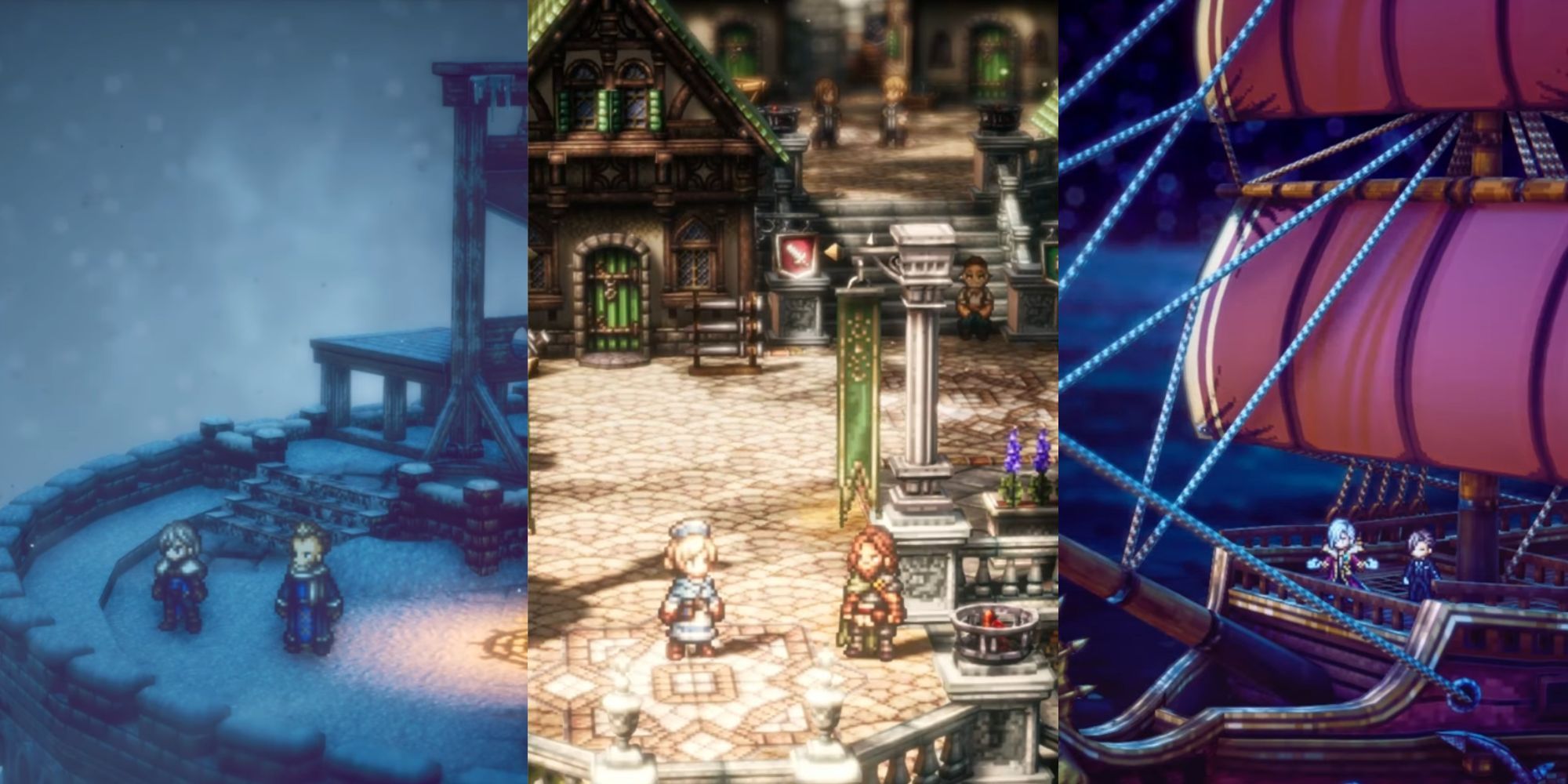 Octopath Traveler 2: Best Side Characters featuring Rai Mei, Edmund, and Alrond