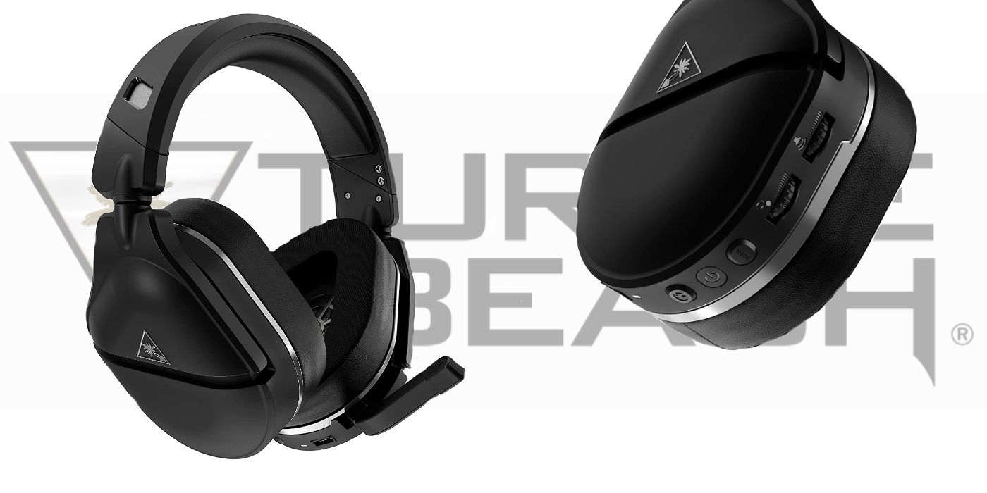 Turtle Beach Stealth 700 Gen 2 headset and close up of buttons