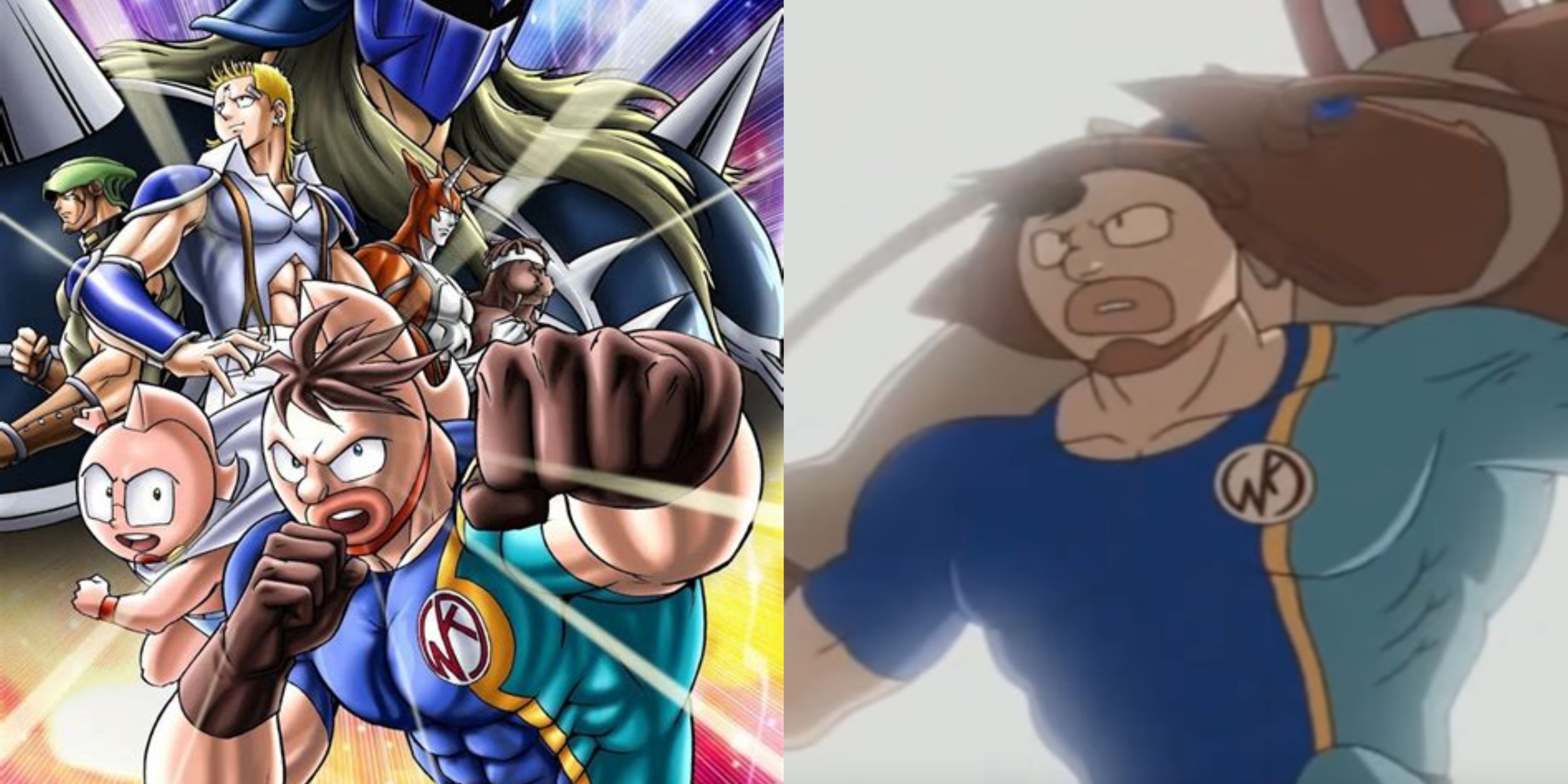 Ultimate key anime muscle art and unlock animation