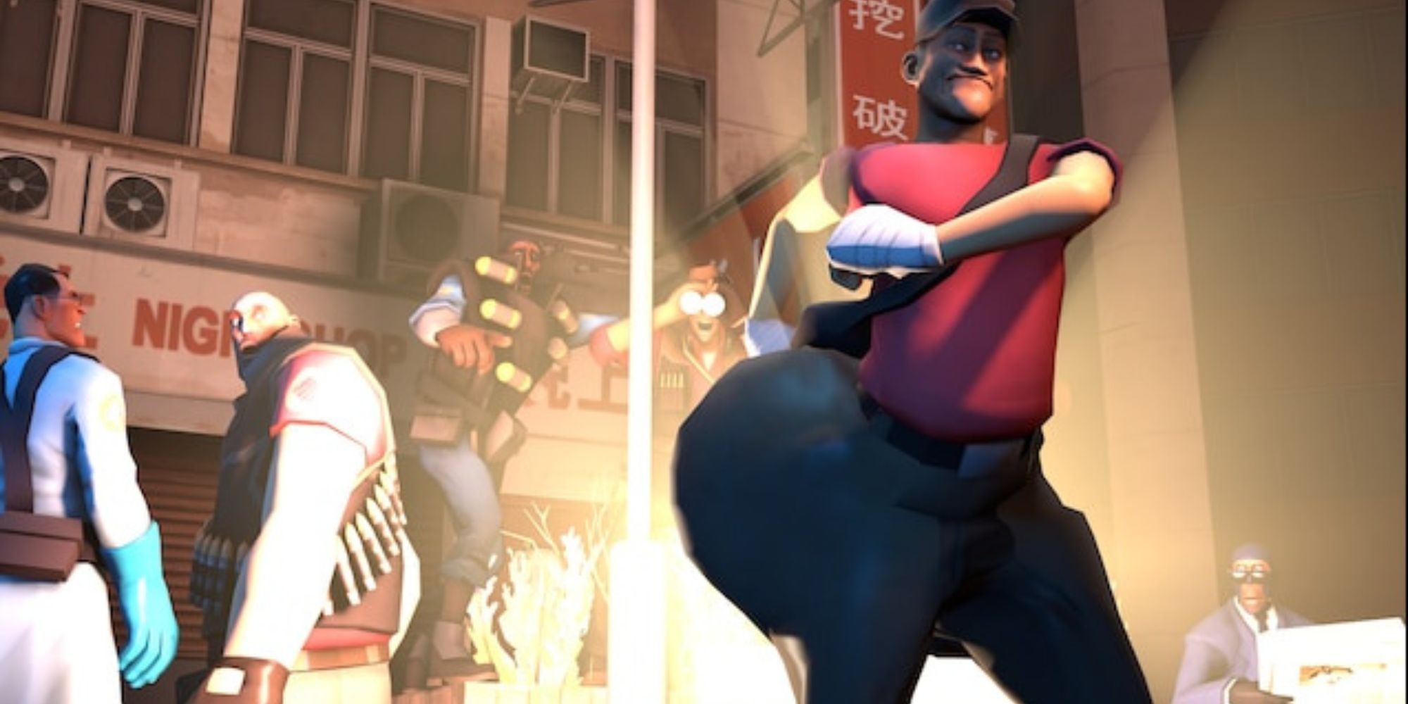 Team Fortress 2 character Scout modded with a big butt aka Big Slappy 