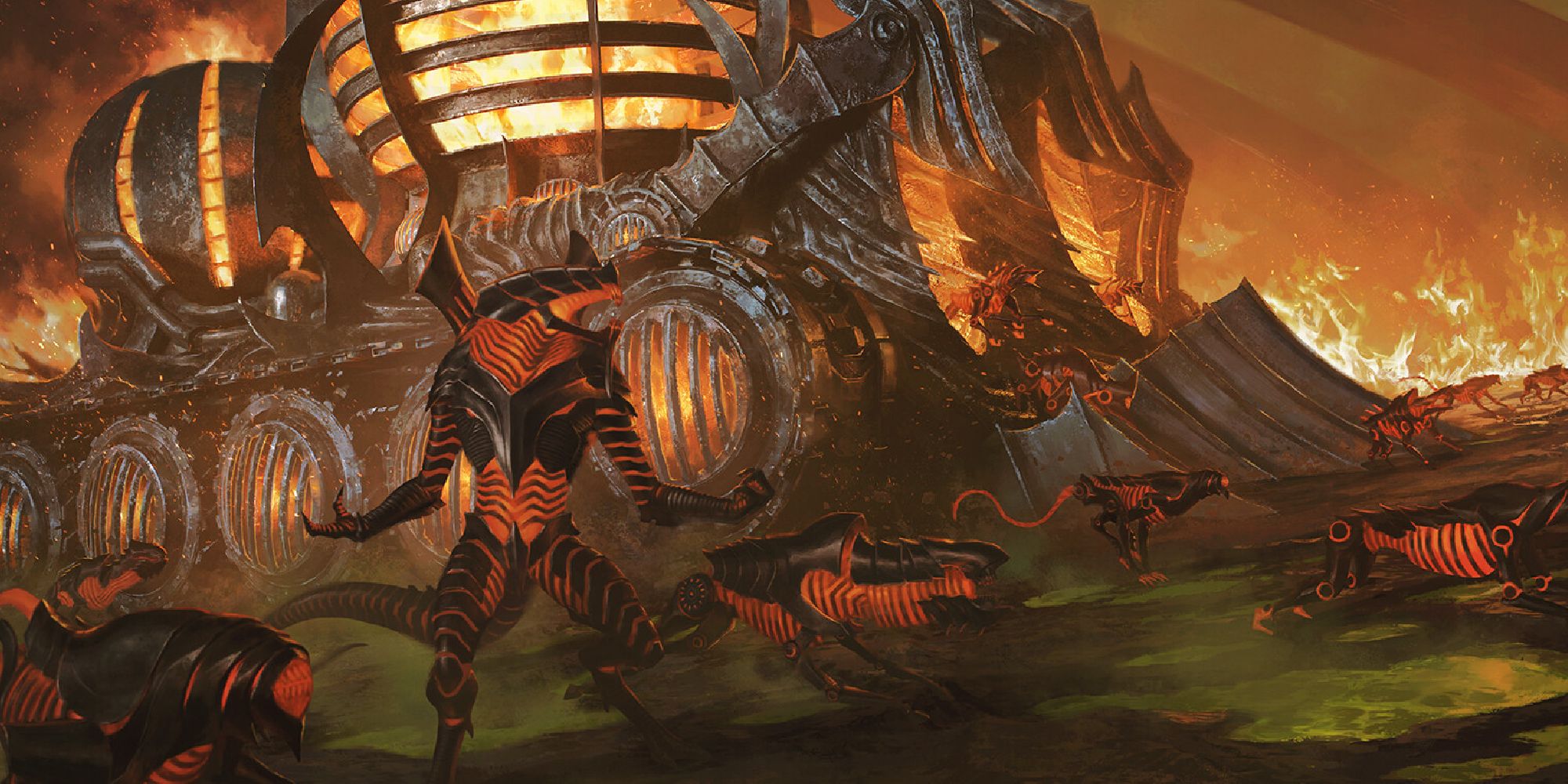 Image of the Urabrask's Forge card in Magic: The Gathering, with art by Lie Setiawan