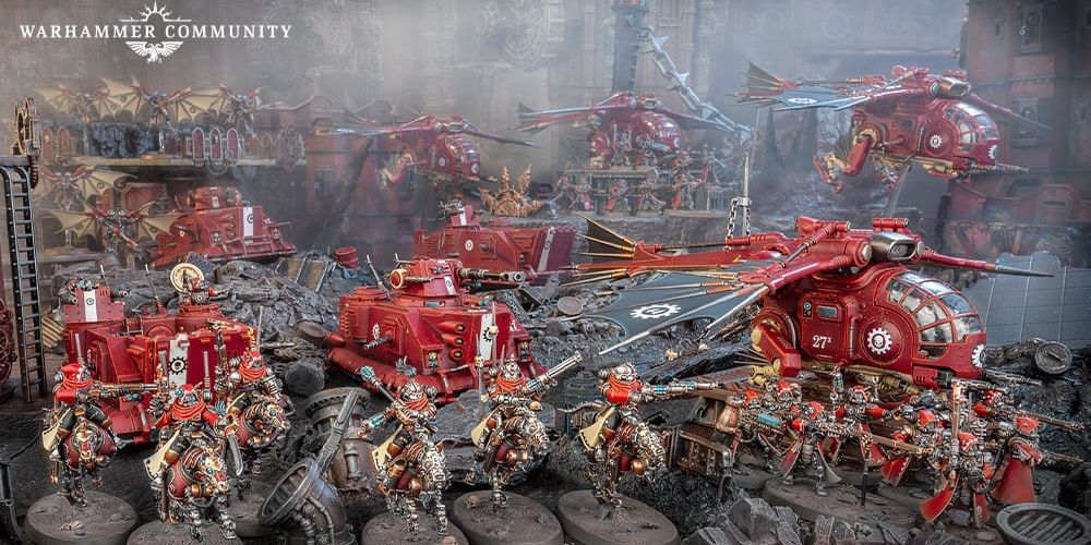 Как использовать Warhammer 30K Mechanicum как Warhammer 40K Mechanicus