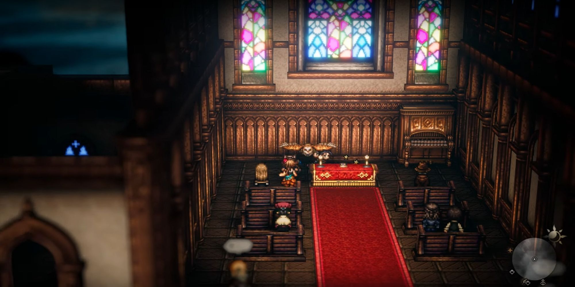 the battle-tested staff in Octopath Traveler 2