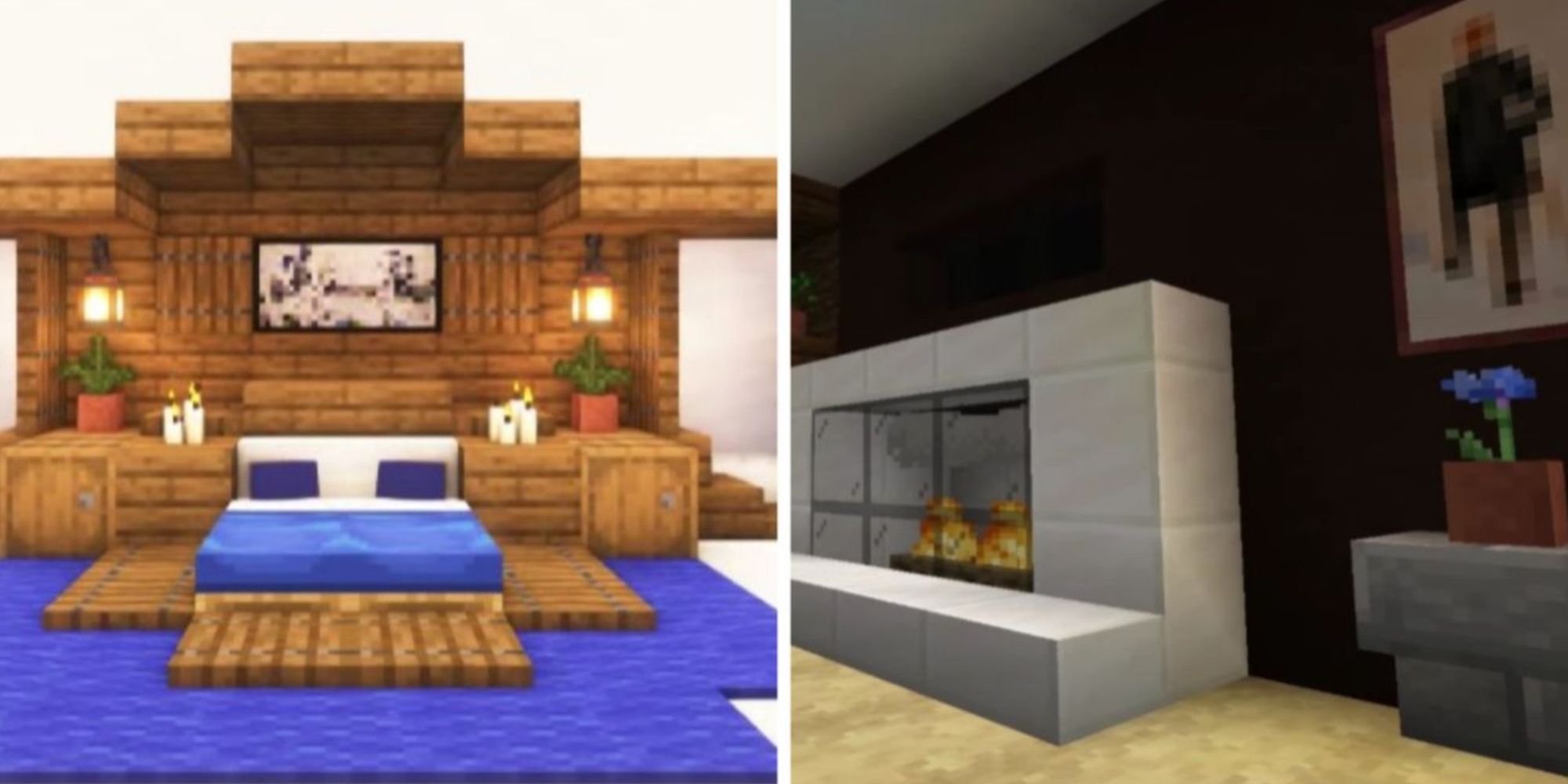 Well Decorated Interiors In Minecraft 
