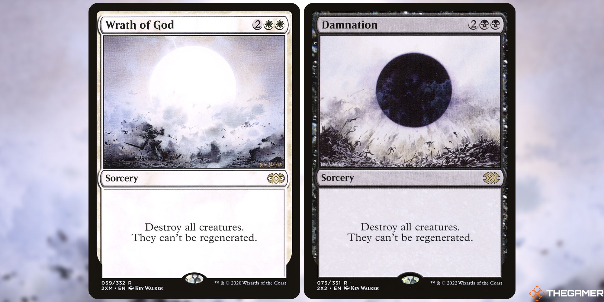 Wrath of God and Damnation MTG Card