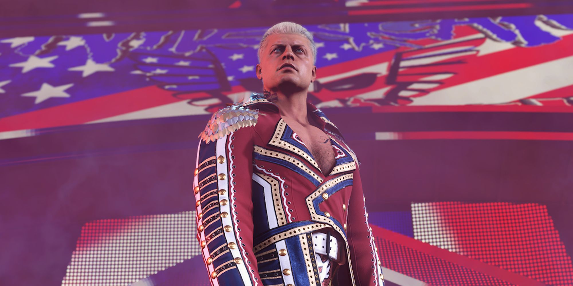 WWE 2K23 Screenshot Of Cody Rhodes Making Cody-Vator Entrance