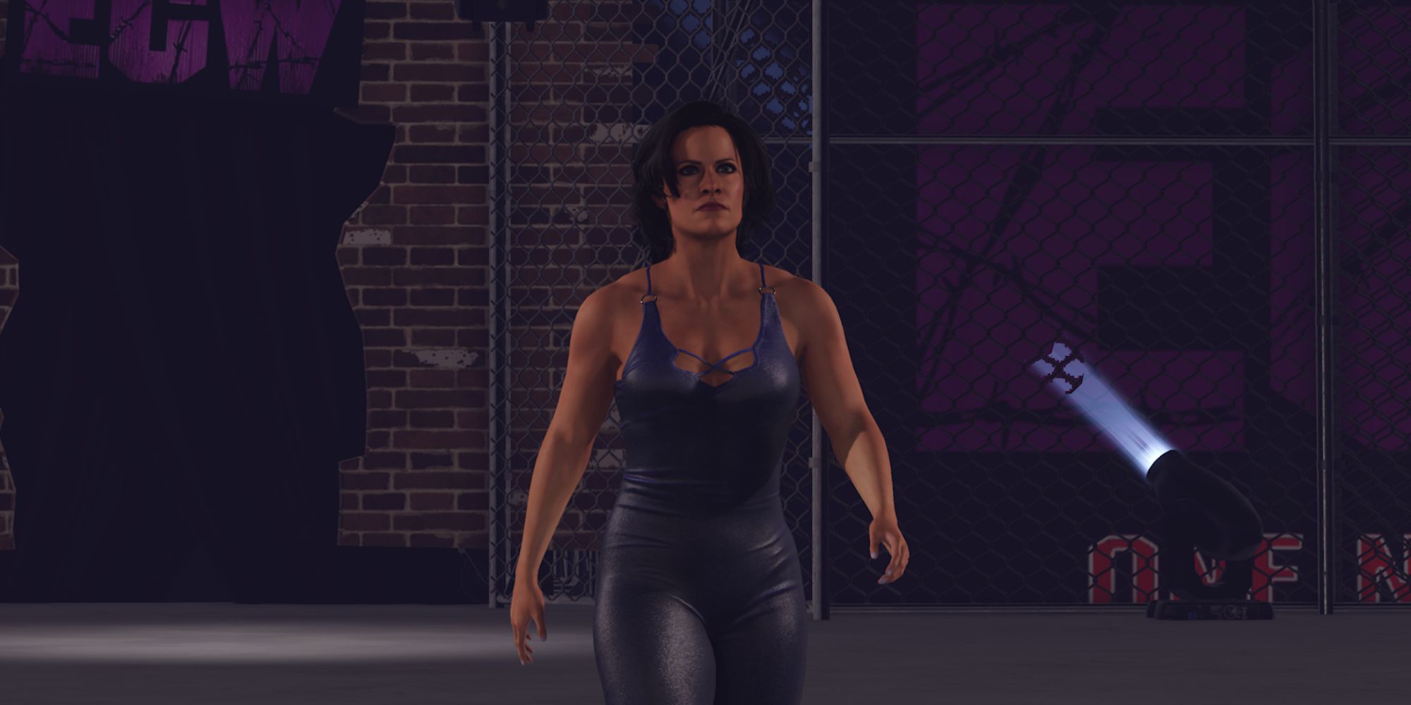 WWE 2K23 Screenshot Of Molly Holly Making Entrance