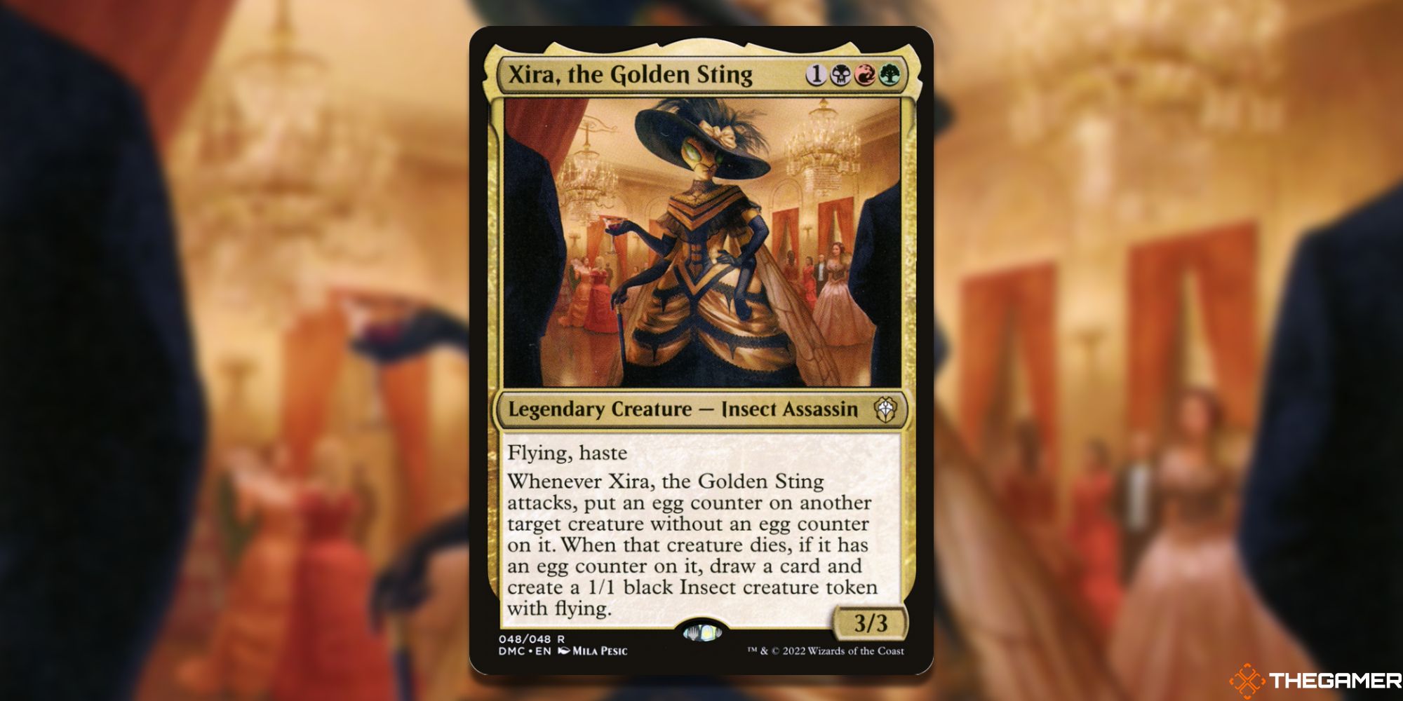 MTG: Xira, the Golden Sting card