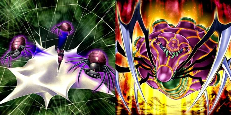 yugioh spider archetype with spider eggs and spider mother